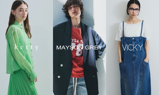 MAYSON GREY（メイソングレイ）阪急西宮ガーデンズ店にて期間限定のPOP UP SHOPを開催