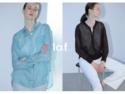 【la.f...(ラエフ)】2026年夏コレクションカタログをWEBにて公開