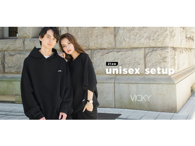 VICKY（ビッキー）からユニセックス アイテム『 VKHERE（ビクール）』が登場！