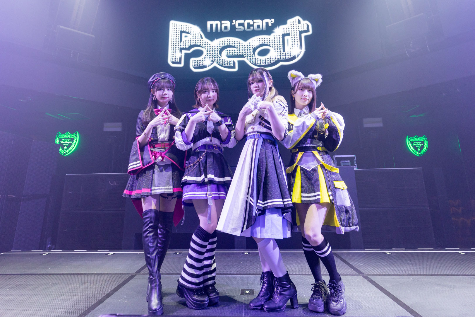 電音部『シモキタザワエリア』とリンクし物語を変圧する令和トランスアイドル・Ma'Scar'Piece（マスカーピース）の定期公演「Ma'Scar'Beat」がスタート！新曲も初披露！5月4日配信開始