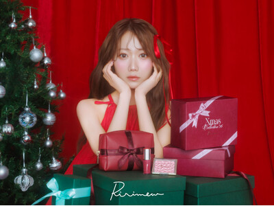 【Ririmew】＝LOVE 大谷映美里プロデュース初の『クリスマスコフレ』が11月4日(水)より登場！ホリデームード漂う限定リップ＆ハイライトチークにオリジナルポーチがついた数量限定セット