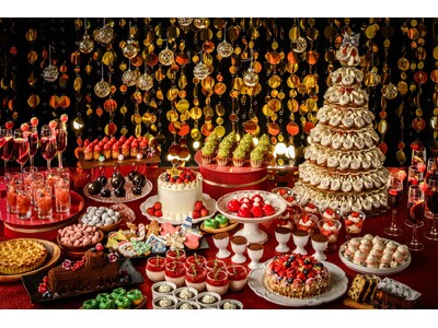 【神戸北野ホテル】11月・12月限定企画『Xmasスイーツビュッフェ いちごとチョコのマリアージュ 』２...