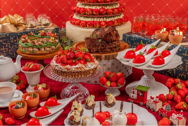 【神戸北野ホテル】クリスマス・スイーツビュッフェ【Very Berry X’mas！】～いちごが彩るクリスマス～