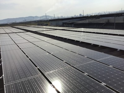 【サニックス】自社工場に完全自家消費型太陽光発電 ５月11日 笠岡工場にて運転開始