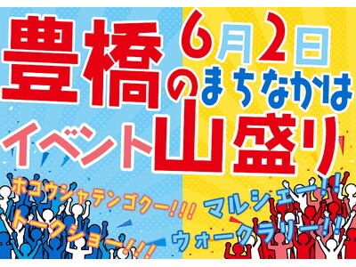 『まるごとぜんぶ豊橋の本inホコ天』を６月２日に開催します！