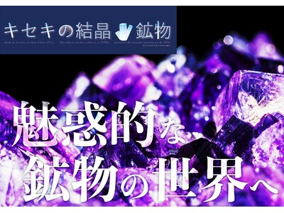 キセキの結晶☆鉱物　愛知県豊橋市で開催（７月１２日より）