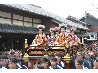 本陣が残る愛知県豊橋市の旧東海道二川宿で大名行列が繰り広げられました！