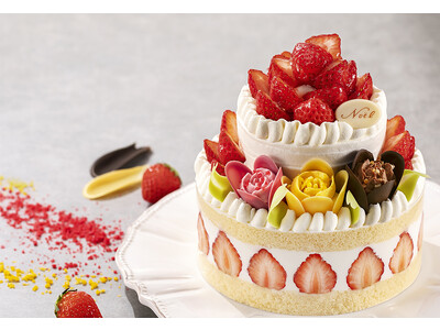 40台限定“苺咲くクリスマスツリー”に、今年は可愛すぎるクリスマスガトーが新登場！TOKYOチューリップローズがクリスマスケーキ予約受付を開始