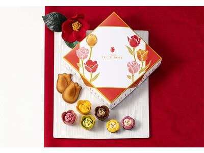 【お年賀】華やかな紅白カラーが目を引く『チューリップローズ 初咲き』が新登場！