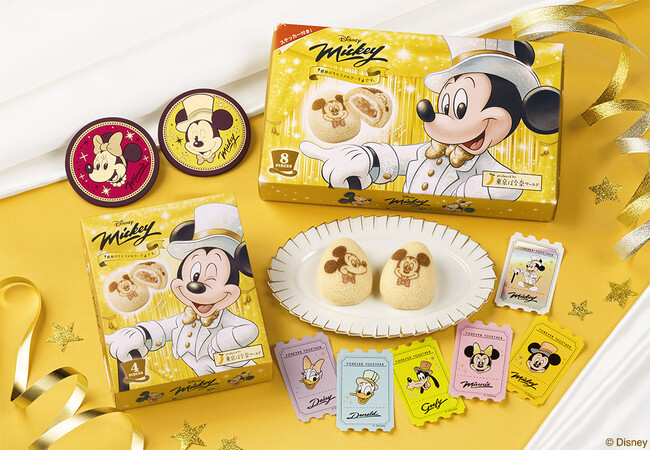 プレスリリース「【福岡】東京ばな奈とディズニーが贈る夢のスイーツショップ期間限定OPEN！「ミッキーマウス」のふかふかキャラメルケーキに、「ラプンツェル」のショコラサンドや新作エコバッグも」のイメージ画像