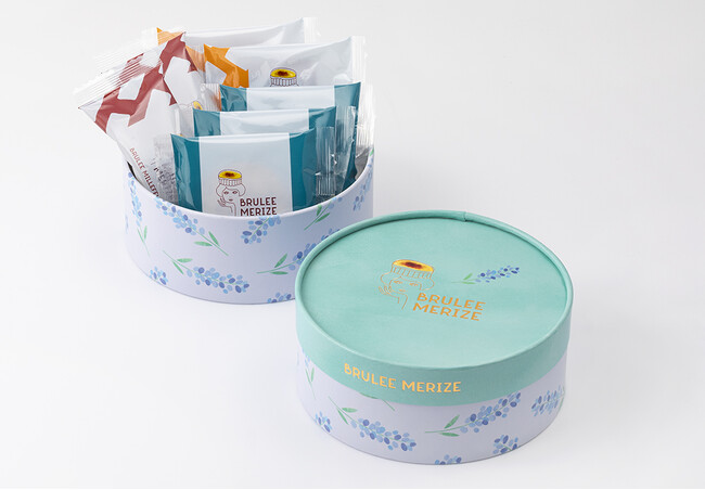 【東京駅限定】夏ギフト誕生！200万個突破の『ブリュレクリームタルト』も入った爽やかなスイーツボックス。ブリュレスイーツ専門店「ブリュレメリゼ」