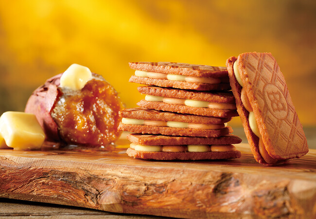 バタースイーツ専門店に秋の味覚が到着！ねっとり甘い蜜芋ホイップサンドに、コク深キャラメルナッツのバタークッキー【バターステイツ by銀のぶどう】