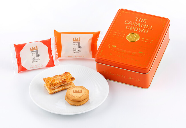 プレスリリース「【大阪限定】阪急うめだ本店「ザ・キャラメルクラウン」から『キャラメル缶』誕生！人気の秘密は生食感。大阪カルチャーから着想を得たご褒美缶」のイメージ画像