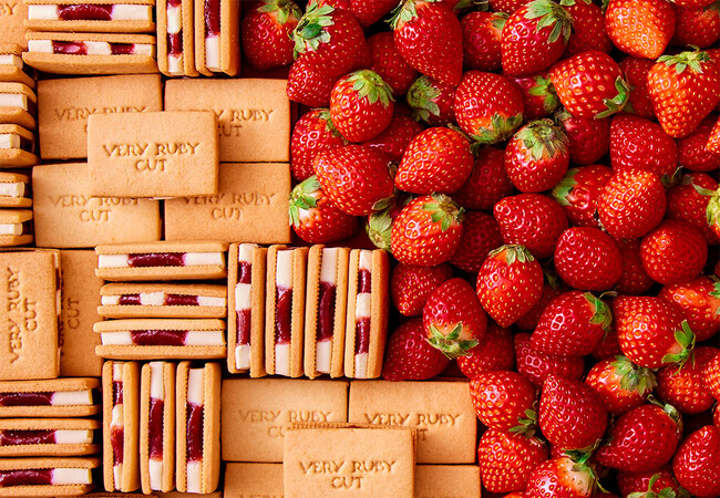 いちご感アップ！2年連続1位を受賞した代表作『いちごミルクサンド』がさらに美味しく生まれ変わります。いちごスイーツ専門店「VERY RUBY CUT」