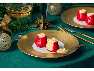 とろっと“半生食感”チーズケーキ『チーズローズ・マリィ』がクリスマス予約受付を開始。バターとチーズの甘い香りに溢れる【TOKYOチューリップローズ】