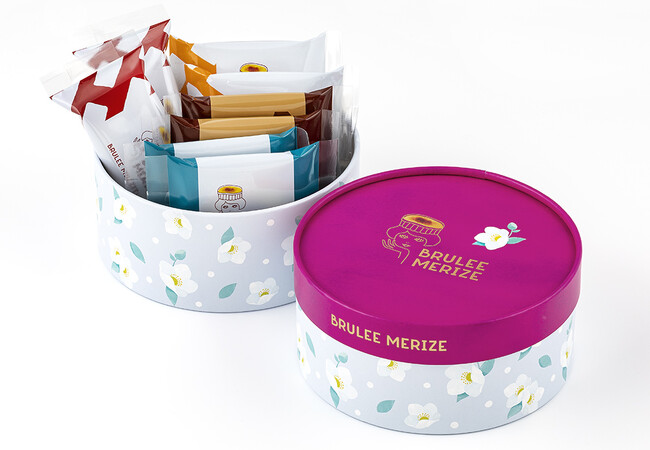 プレスリリース「【ブリュレメリゼ】冬限定ショコラタルトも楽しめる！ブリュレスイーツ4種を詰めた華やかなウィンターボックスが登場」のイメージ画像