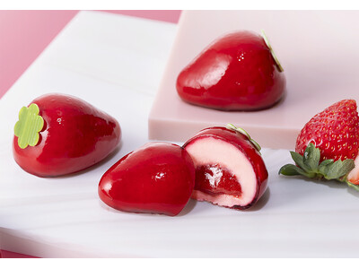 まるで苺!?真っ赤に艶めく生ショコラケーキ『ストロベリーシーズン』が期間限定登場！【バターステイツ by銀のぶどう】