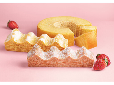 【初登場】バームクーヘン専門店「ねんりん家」が高松オルネに期間限定OPEN！春限定の新作“苺バター”のマウントバームも登場