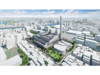 MHIEC、東京都北区にある一般廃棄物焼却施設建替工事を受注　高い環境性を有する独自開発の新型V型ストーカ炉2基を国内初導入