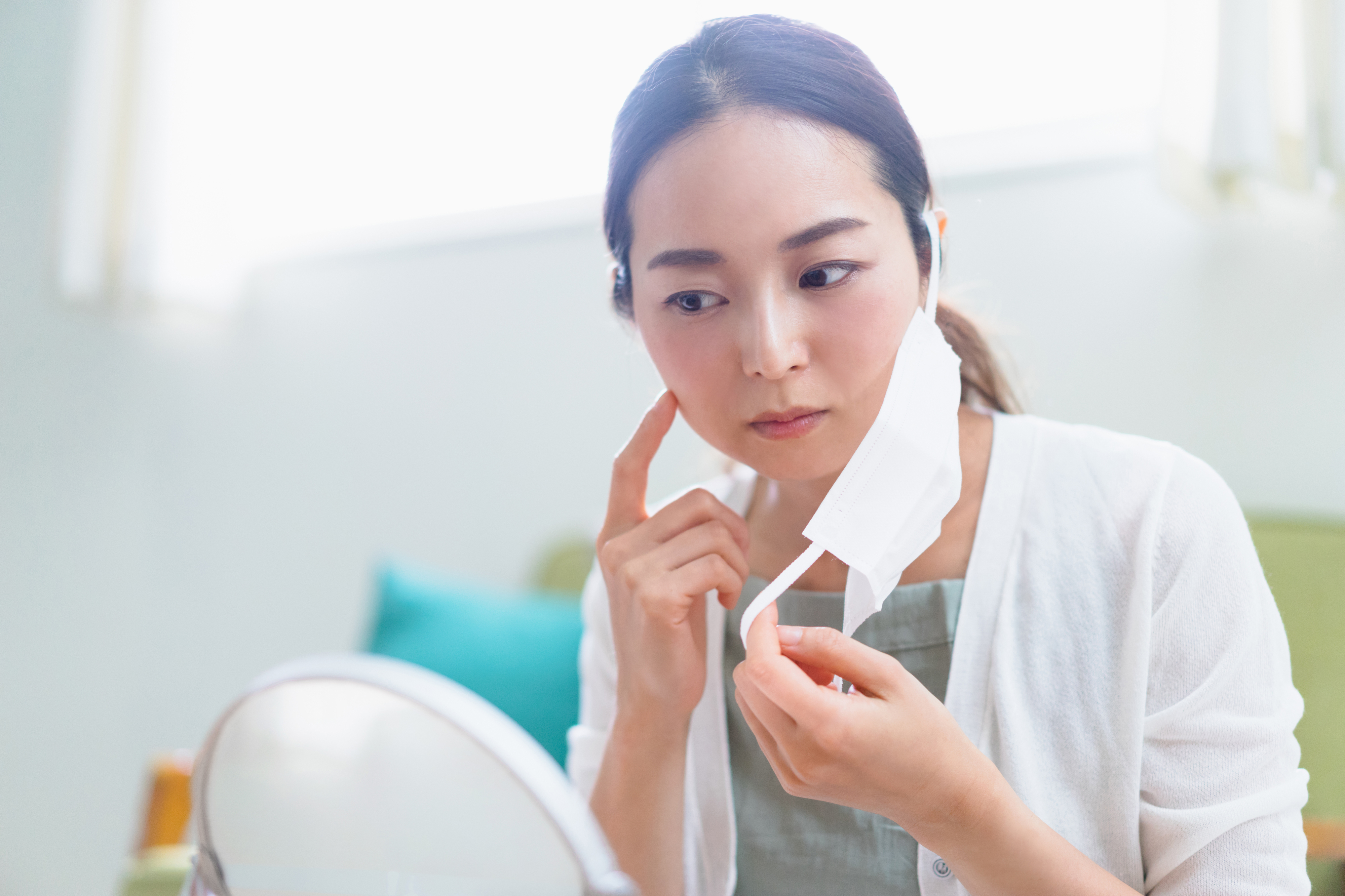 マスクの着脱、変わらない女性５割超、減ったのは４割弱