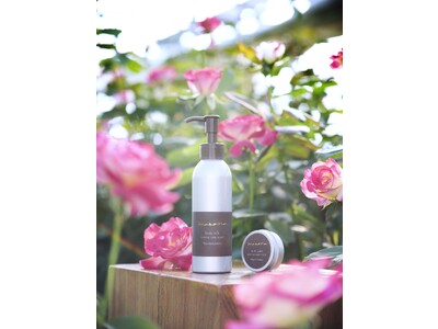 満開前の朝摘みのバラから生まれたボディケア新発売