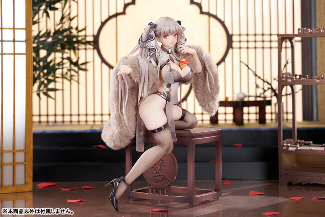 『アズールレーン』より、チャイナドレスに身を包んだ「フォーミダブル」がフィギュアで登場。あみあみ限定特典付きでご案内中。