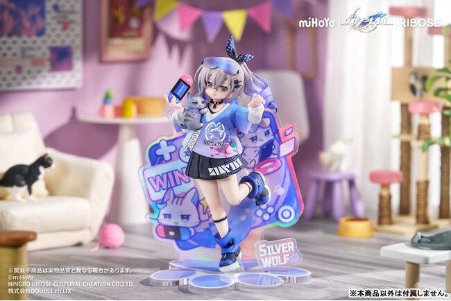 『崩壊：スターレイル』より、ちびねこシリーズフィギュア第二弾「銀狼」が登場。あみあみ含む一部流通限定でご案内中。
