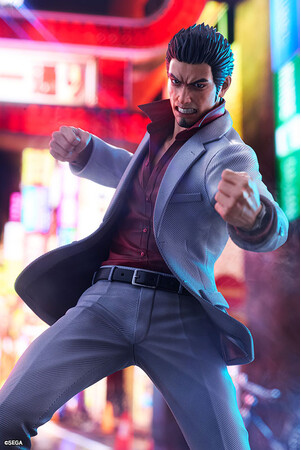 大人気ゲーム『龍が如く』シリーズより、「桐生一馬」を渾身のバトルポーズでフィギュア化。あみあみにて予約受付中。