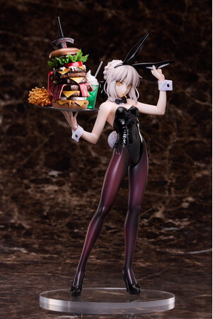 『Fate/Grand Order』より、「セイバー/アルトリア・ペンドラゴン〔オルタ〕」がバニースーツ姿で立体化。あみあみにて予約受付中。