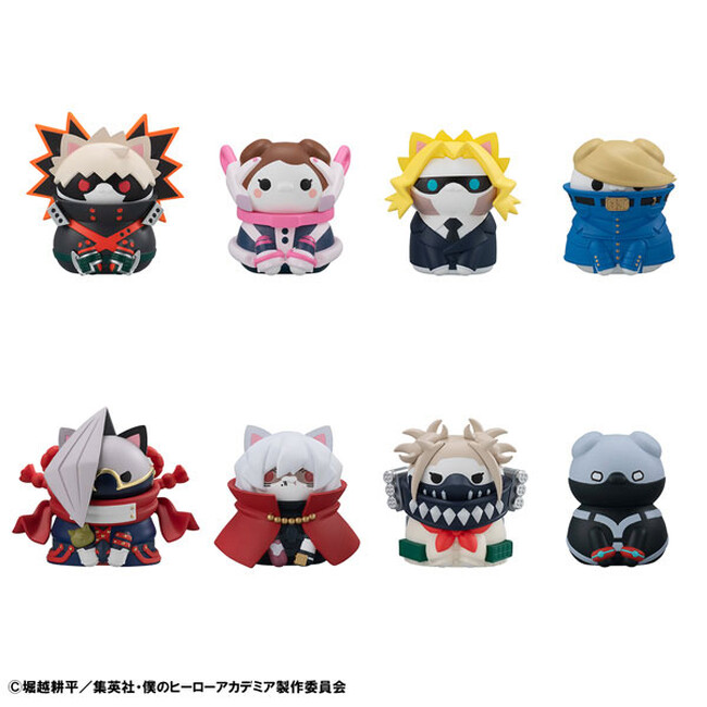 『僕のヒーローアカデミア』の人気キャラクターが「猫」に大変身。MEGA CAT PROJECTシリーズに「ヒロアカニャンコNO.02」が登場。