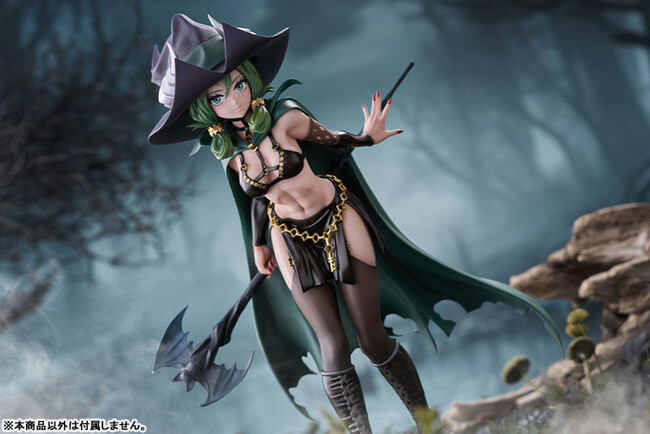 『ユニコーンオーバーロード』より、魔女の「ヤーナ」がフィギュアで登場。あみあみにて予約受付中。