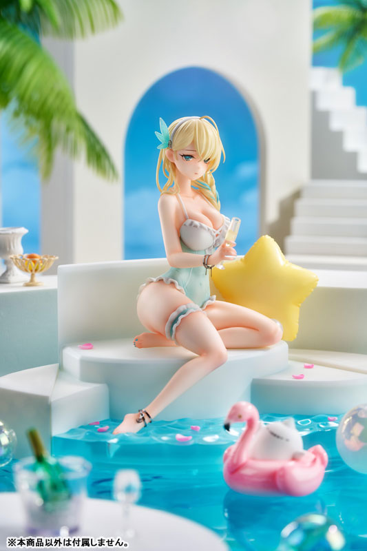 『戦艦少女R』より、「レキシントン(CV-16) イングルサイドの夏Ver.」フィギュアが登場。あみあみにて予約受付中。