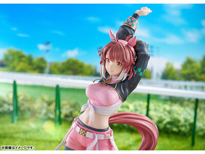 ゲーム『ウマ娘 プリティーダービー』より、「ダンツフレーム」がフィギュア化。あみあみにて予約受付中。