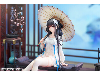 『アズールレーン』より、「逸仙」が着せ替え衣装「しん首蛾眉」の姿でフィギュア化。あみあみにて予約受付中。