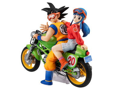 『ドラゴンボールZ』より、「デスクトップリアルマッコイ」シリーズの「05 孫悟空＆チチ」フィギュアが再登場。
