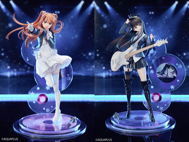 WHITE ALBUM2』より「小木曽雪菜」「冬馬かずさ」のフィギュアが登場
