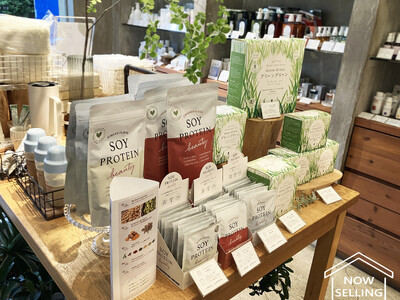 表参道「シンシア・ガーデン」で大豆プロテイン『SOY PROTEIN beauty ～ソイプロビューティ～』＆100％国産オーガニック青汁『Green Green』取扱スタート