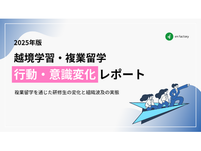 越境学習プログラム「複業留学」参加者による行動・意識変化レポート2025年版を公開 ～個人のキャリア自律を深く支援し、組織変革を促す多角的な効果を実証～