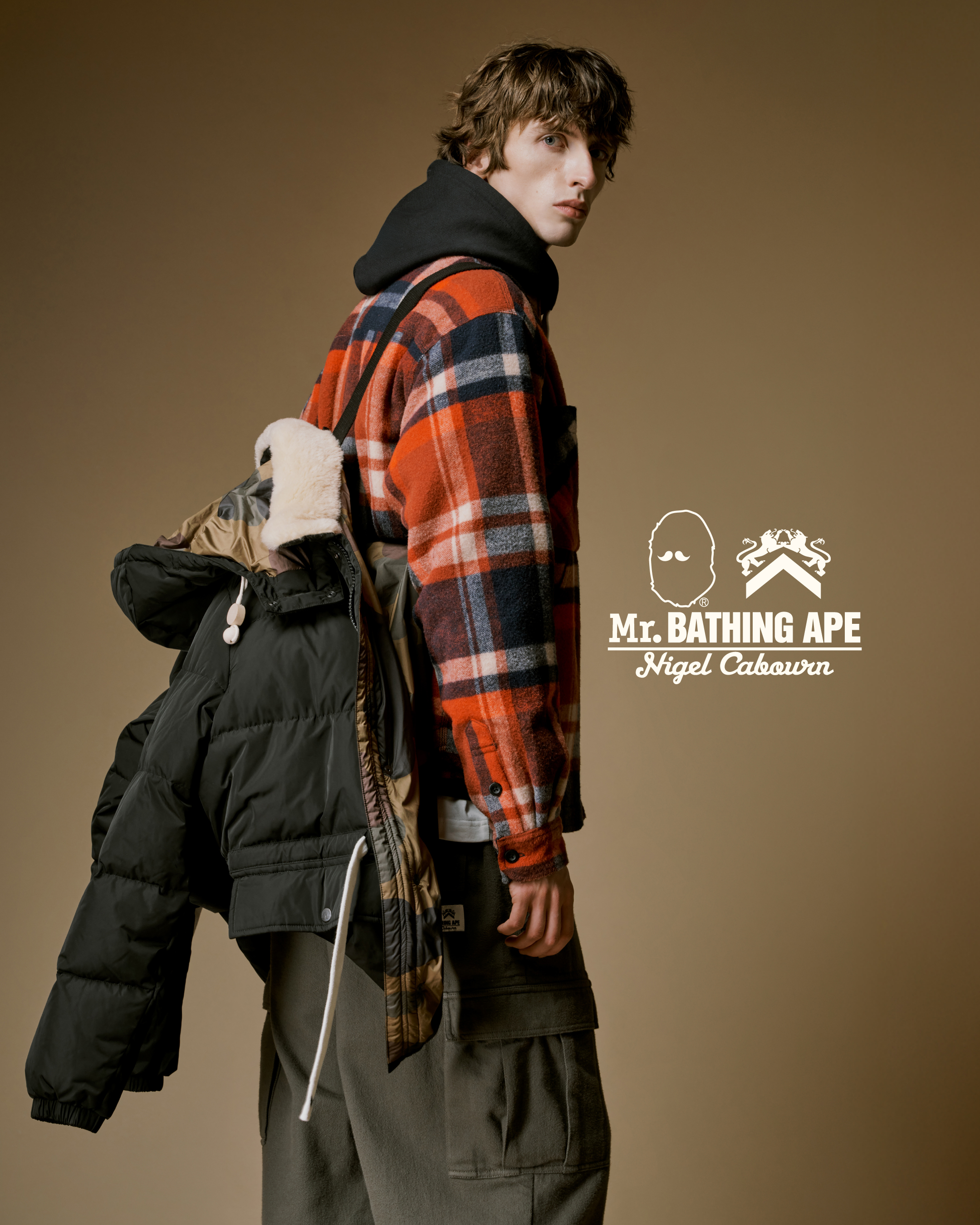 Mr. Bathing Ape(R) × Nigel Cabourn初のコラボ…