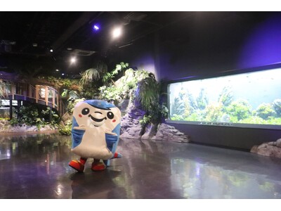 【FC琉球OKINAWA×DMMかりゆし水族館】 FC琉球OKINAWAの公式マスコットキャラクター「ジ...
