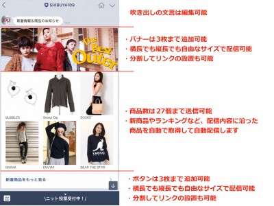LINE@の配信を自由にデザイン可能に！従来の配信方法と比べ効果は倍以上！ 