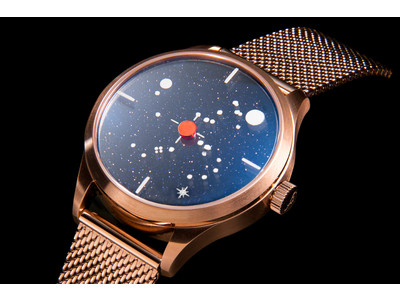 天体と時空が交わる究極のファンタジー！トリフォグリオ イタリアの新作はミステリーダイアルの回転ディスク時計