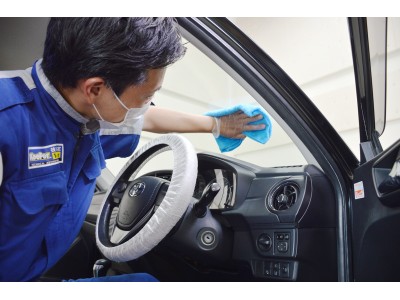 お客さまの「清潔に保ちたい」という多くのご要望に応えて「車内清掃」を6月20日（土）より「除菌・車内清掃」として復活