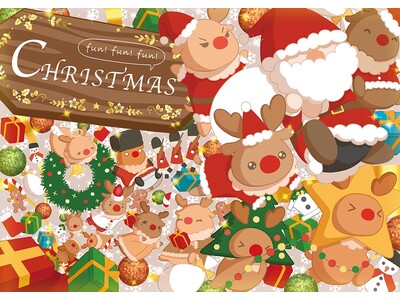 京都芸術大学×京阪百貨店の協働制作。Fun！Fun！Fun！～たまらなく楽しいクリスマス～クリスマスシーズンがスタートいたします！