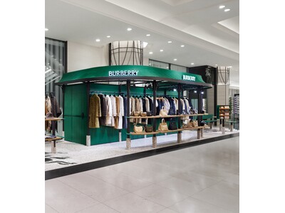 【BURBERRY】阪急うめだ本店 アウターウェアを讃えた期間限定ポップアップストアに多彩なゲストが来場