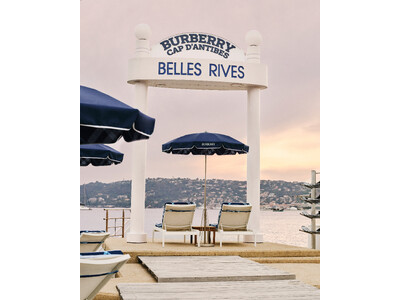 【BURBERRY】HÔTEL BELLES RIVESを舞台に特別な夏の空間を展開<