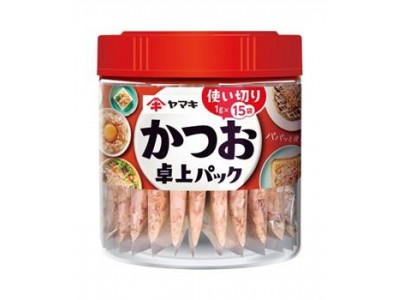 遂に登場！収納しやすく、食卓でも使いやすい“新形態”のかつおパック新発売