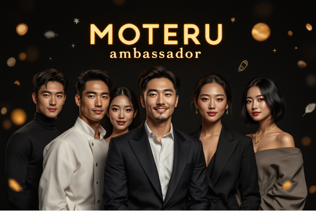 「世界にモテる」の在り方を発信するMOTERUアンバサダー始動！MOTERUの哲学に共鳴した各界のスペシャリストたちとともに、新時代の魅力を広げるプロジェクトが誕生