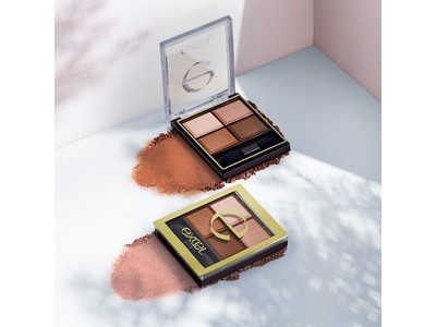 【2022年4月19日】メイクアップブランド『エクセル』から、絶妙なブラウンベースの4色パレットアイシャドウ「スキニーリッチシャドウ」限定色 発売