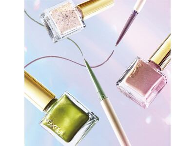 【6月20日】メイクアップブランド『エクセル』から、仕草まで綺麗に見せるビューティネイル「ネイルポリッシュ」の“近未来”着想の限定色 発売